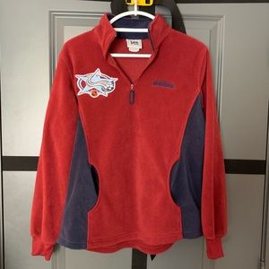 COLORADO AVALANCHE 1/4TH ZIP PULLOVER!